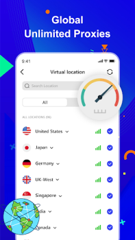 Télécharger Private VPN - Proxy Browser Travail pour Android Capture d'écran 5