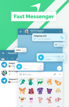 Télécharger WeTel | ضد فیلتر | بدون فیلتر Communication pour Android Capture d'écran 2