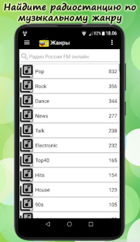 Télécharger Русское Радио Онлайн Musique et audio pour Android Capture d'écran 6