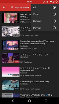 Télécharger PlayTube Mp3 VideoTube Musique et audio pour Android Capture d'écran 6