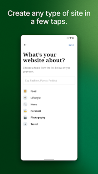 Télécharger Jetpack, Créateur de site Web Travail pour Android Capture d'écran 2