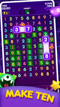 Télécharger Ten Crush Jeux de réflexion pour Android Capture d'écran 2