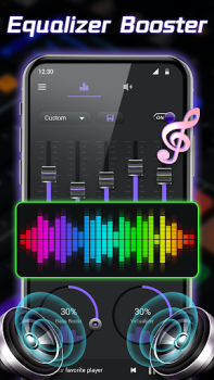 Télécharger Égaliseur - Amplificateur Musique et audio pour Android Capture d'écran 4