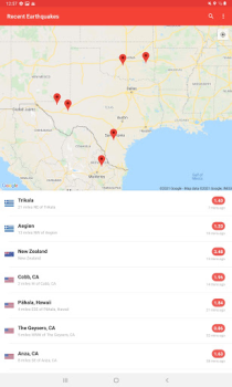 Télécharger Mes Alertes de Séismes Météo pour Android Capture d'écran 6