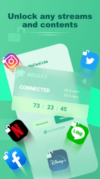 Télécharger NoCard VPN Lite - VPN Proxy Outils pour Android Capture d'écran 4