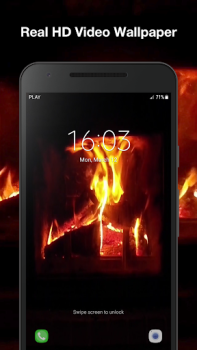 Télécharger Cheminée Fond d'écran Animé Personnalisation pour Android Capture d'écran 3