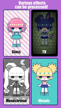 Télécharger CustomTiyoko -Dress Up Game- Occasionnel pour Android Capture d'écran 6