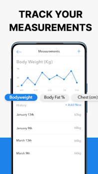 Télécharger Hevy Carnet de Musculation Gym Santé et forme physique pour Android Capture d'écran 6