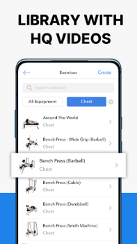 Télécharger Hevy Carnet de Musculation Gym Santé et forme physique pour Android Capture d'écran 7