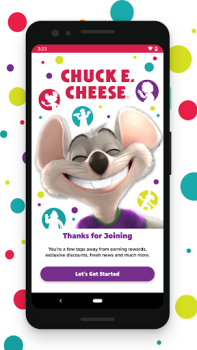 Télécharger Chuck E. Cheese Nourriture et boissons pour Android Capture d'écran 2