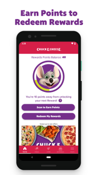 Télécharger Chuck E. Cheese Nourriture et boissons pour Android Capture d'écran 3