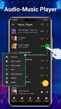 Télécharger Musique Lecteur Audio Musique et audio pour Android Capture d'écran 3