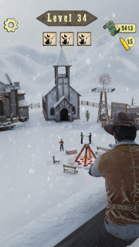 Télécharger Wild West Sniper: Cowboy War Action pour Android Capture d'écran 4