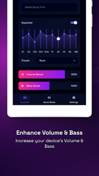 Télécharger Volume Booster - Equalizer Pro Musique et audio pour Android Capture d'écran 6