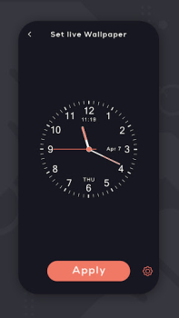 Télécharger Horloge analogique Personnalisation pour Android Capture d'écran 4