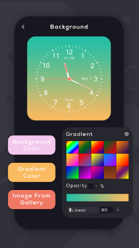 Télécharger Horloge analogique Personnalisation pour Android Capture d'écran 5