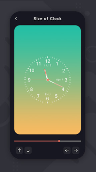 Télécharger Horloge analogique Personnalisation pour Android Capture d'écran 6