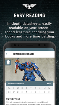 Télécharger (OLD)Warhammer 40,000:The App Mode de vie pour Android Capture d'écran 4