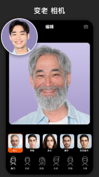 Télécharger FaceLab - 人脸 变老相机, 换脸 软件, 性别转换 Photo pour Android Capture d'écran 5