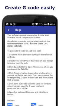 Télécharger G-code Generator Travail pour Android Capture d'écran 4