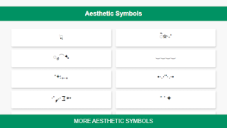 Télécharger Aesthetic Symbols Travail pour Android Capture d'écran 4
