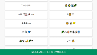 Télécharger Aesthetic Symbols Travail pour Android Capture d'écran 6