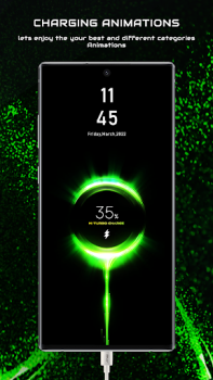 Télécharger Animation de charge 3d Personnalisation pour Android Capture d'écran 3