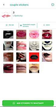 Télécharger +18 Stickers for Whatsapp Personnalisation pour Android Capture d'écran 3