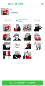 Télécharger +18 Stickers for Whatsapp Personnalisation pour Android Capture d'écran 5