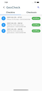 Télécharger GeoCheck Travail pour Android Capture d'écran 6