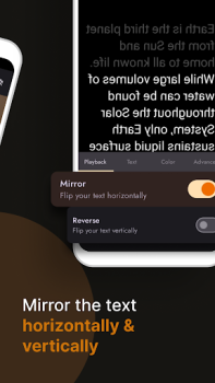 Télécharger Téléprompteur pour la vidéo Outils pour Android Capture d'écran 3