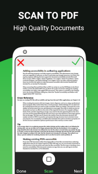 Télécharger DocScan - PDF Scanner App Travail pour Android Capture d'écran 3