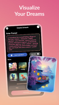 Télécharger Dream AI Art Generator Art et design pour Android Capture d'écran 2