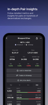 Télécharger DEX Screener Finance pour Android Capture d'écran 2