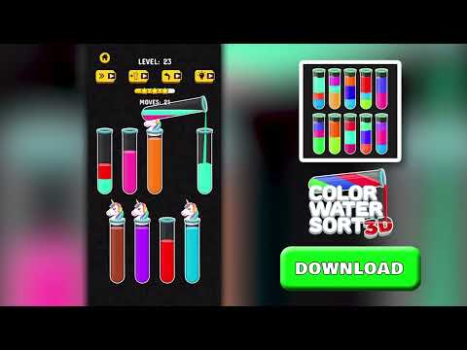 Télécharger Color Water Sort Puzzle Games Jeux de réflexion pour Android Capture d'écran 8