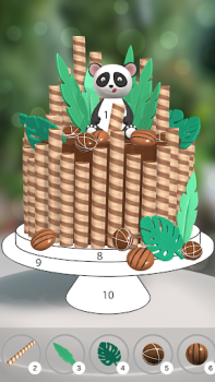 Télécharger Cake Coloring 3D Jeux de société pour Android Capture d'écran 3