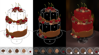 Télécharger Cake Coloring 3D Jeux de société pour Android Capture d'écran 5