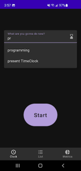 Télécharger Time Clock Travail pour Android Capture d'écran 2