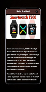 Télécharger smart watch T900 Pro Max Guide Travail pour Android Capture d'écran 3