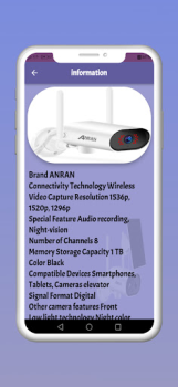 Télécharger ANRAN Security Camera Guide Outils pour Android Capture d'écran 4