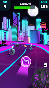 Télécharger Racing Ball Master 3D Course pour Android Capture d'écran 3