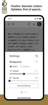 Télécharger Bionic Reading® Livres et guides pour Android Capture d'écran 4