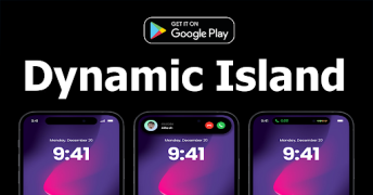 Télécharger Dynamic Island iOS 17 Personnalisation pour Android Capture d'écran 2