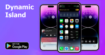 Télécharger Dynamic Island iOS 17 Personnalisation pour Android Capture d'écran 5