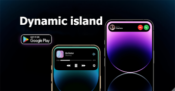 Télécharger Dynamic Island iOS 17 Personnalisation pour Android Capture d'écran 7