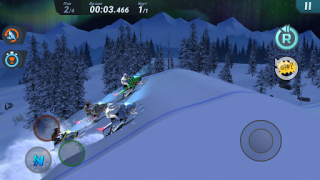 Télécharger Mad Skills Snocross Course pour Android Capture d'écran 3