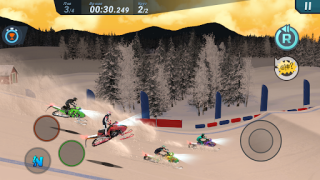 Télécharger Mad Skills Snocross Course pour Android Capture d'écran 7