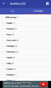 Télécharger Coinoscope Identifier la pièce Livres et guides pour Android Capture d'écran 4