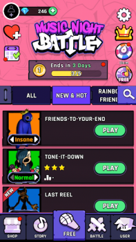 Télécharger FNF Music Night Battle Musique pour Android Capture d'écran 5