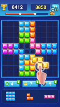 Télécharger Block Puzzle - Gem Block Jeux de réflexion pour Android Capture d'écran 2